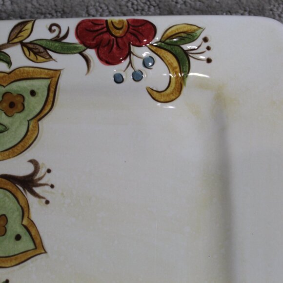 Pier One Imports Carynthum Pattern Dinner Plates, 4 Available, SOLD SEPARATELY - Picture 5 of 6